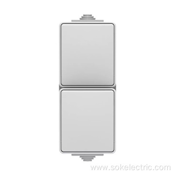 1 Gang 2 Way Light Switch Vertical Type IP65